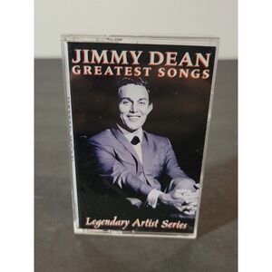 Jimmy Dean Greatest Songs Cassette 1995 Curb Records Legendary Artist